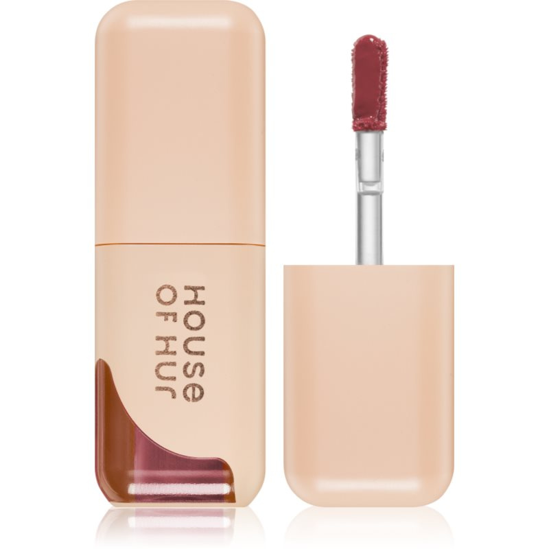 House of Hur Glowy Ampoule Tint dlouhotrvající lesk na rty s hydratačním účinkem odstín 03 Dawn Pink 4.5 g