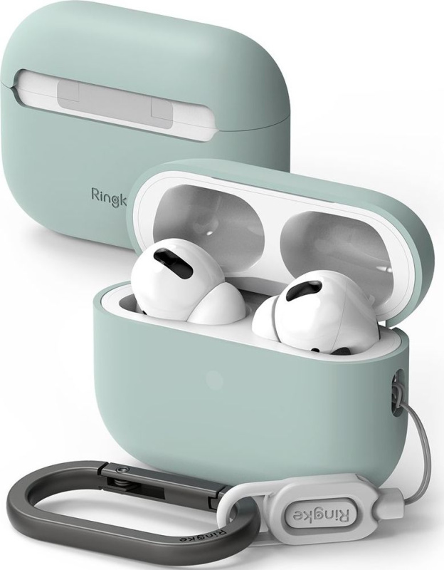 Ringke Pouzdro na sluchátka AirPods Pro 1/2 - Ringke, Silicone Seafoam