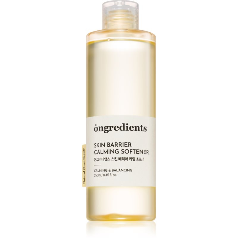 Ongredients Skin Barrier Calming Softener zklidňující tonikum s hydratačním účinkem 250 ml