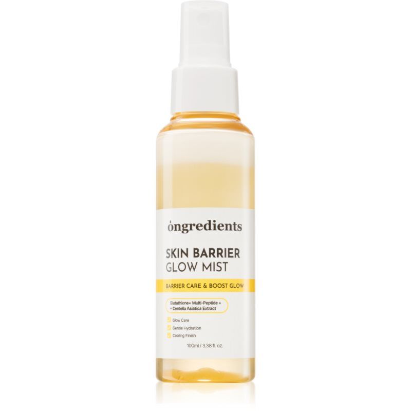 Ongredients Skin Barrier Glow Mist tonizační pleťová mlha pro posílení kožní bariéry 100 ml