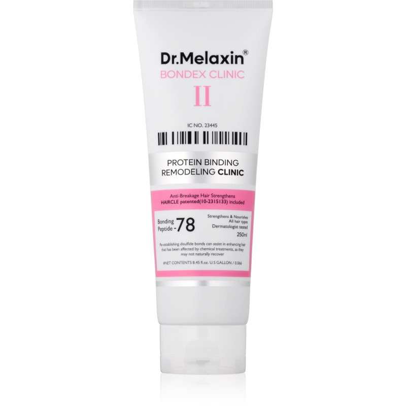 Dr. Melaxin Bondex Clinic Protein Bonding Remodeling Clinic obnovující péče pro poškozené a křehké vlasy 250 ml