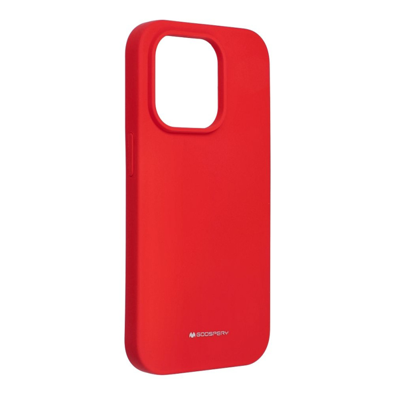 Pouzdro Mercury Silicone APPLE Iphone 14 PRO červené