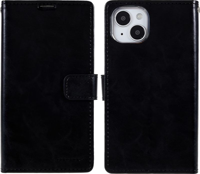 Mercury Ochranné pouzdro pro iPhone 14 PLUS - Mercury, Bluemoon Diary Black