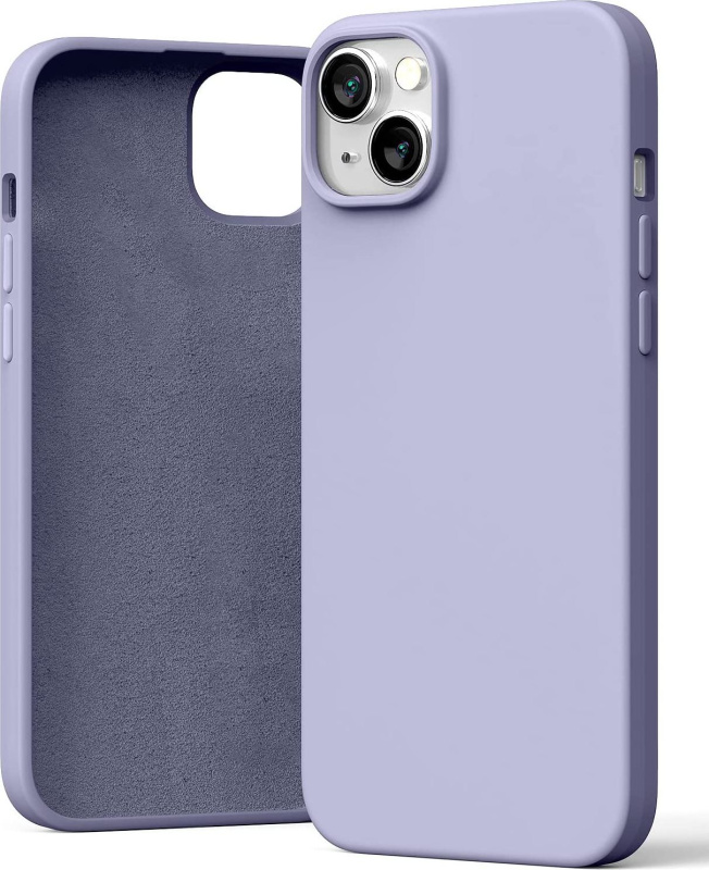 Pouzdro Mercury Silicone APPLE Iphone 14 PLUS levandulové