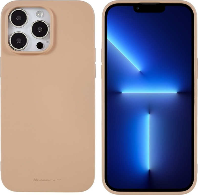 Mercury Ochranný kryt pro iPhone 14 Pro MAX - Mercury, Soft Feeling Pink Sand