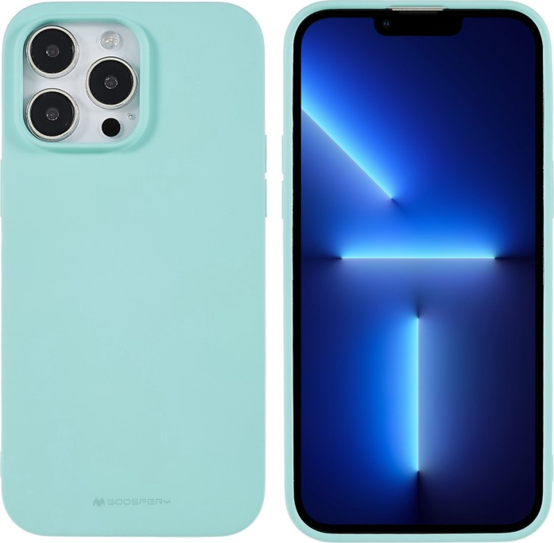 Mercury Ochranný kryt pro iPhone 14 Pro MAX - Mercury, Soft Feeling Mint