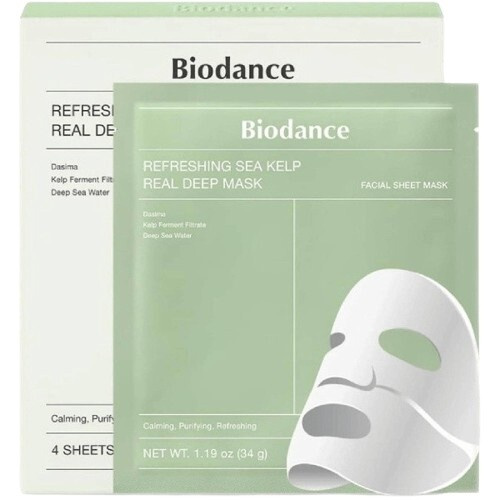 Biodance zklidňující pleťová maska 4x34g