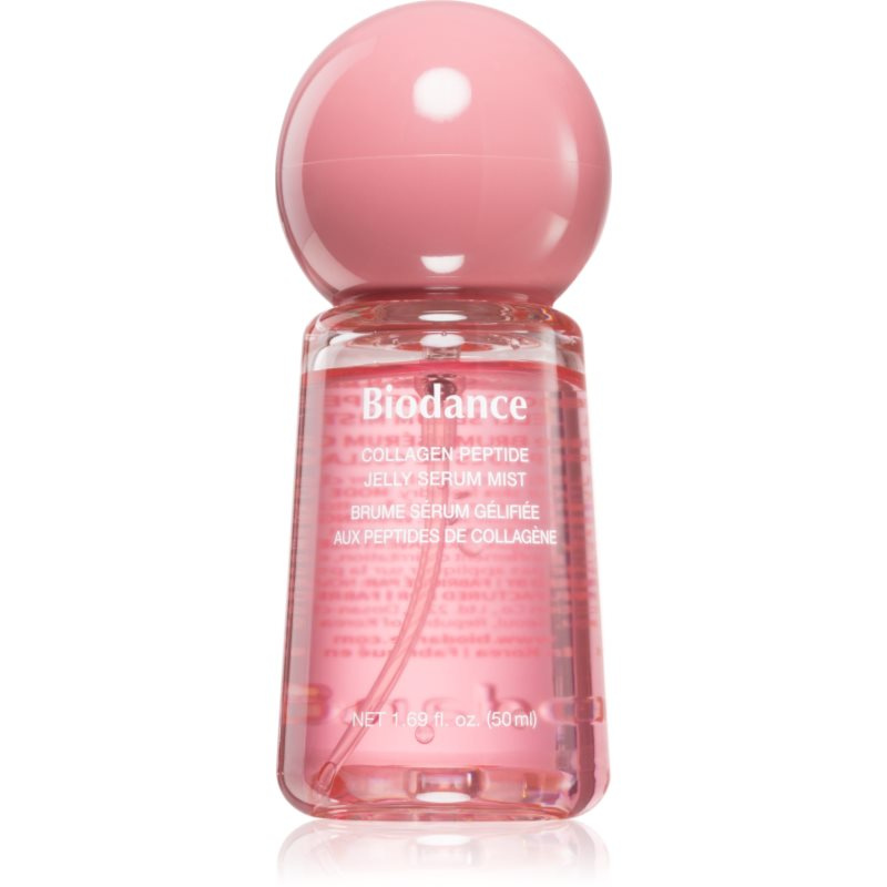 Biodance Collagen Peptide Jelly Serum Mist esenciální mlha na obličej 50 ml
