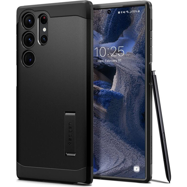 Spigen Tough Armor kryt Samsung Galaxy S23 Ultra černý