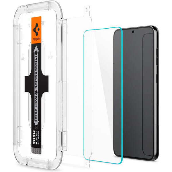 Spigen Glass EZ Fit 2 Pack ochranné sklo Samsung Galaxy S23