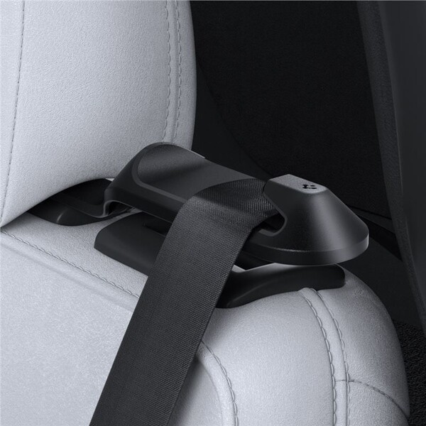 Spigen Backseat Seatbelt Holder držák bezpečnostního pásu Tesla Model Y černý