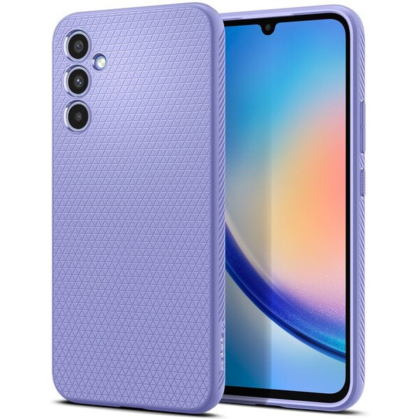 Spigen Liquid Air kryt Samsung Galaxy A34 5G fialový