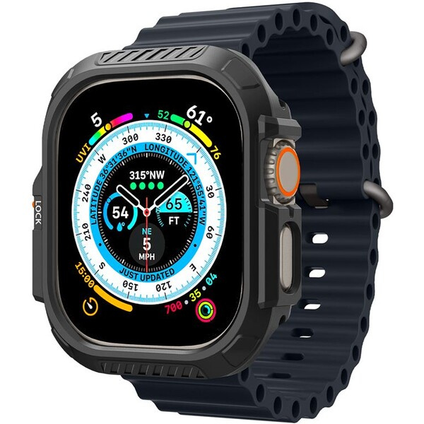 Spigen Lock Fit kryt Apple Watch Ultra 2/Ultra 49mm černý