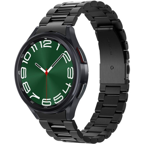 Spigen Modern Fit 316L Band řemínek Samsung Galaxy Watch6 Classic 47mm černý
