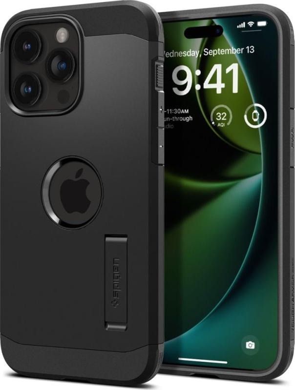 Spigen Tough Armor MagFit kryt iPhone 15 Pro Max černý