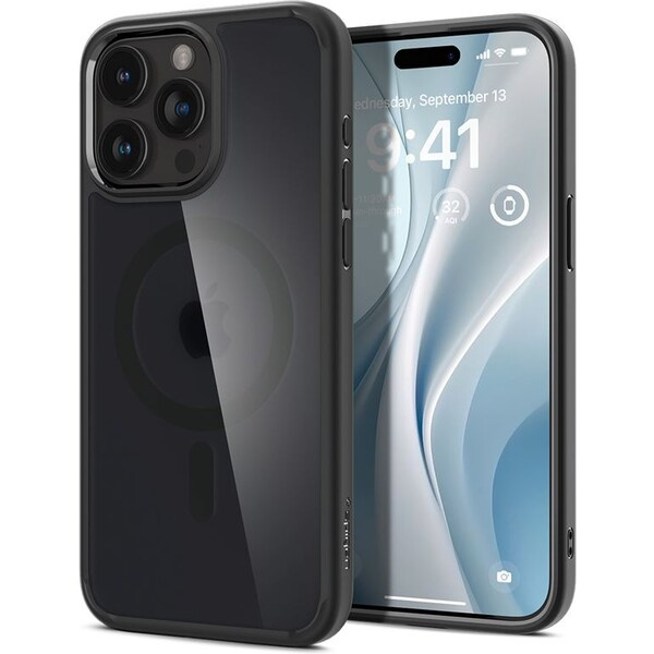 Spigen Ultra Hybrid MagFit kryt iPhone 15 Pro černý