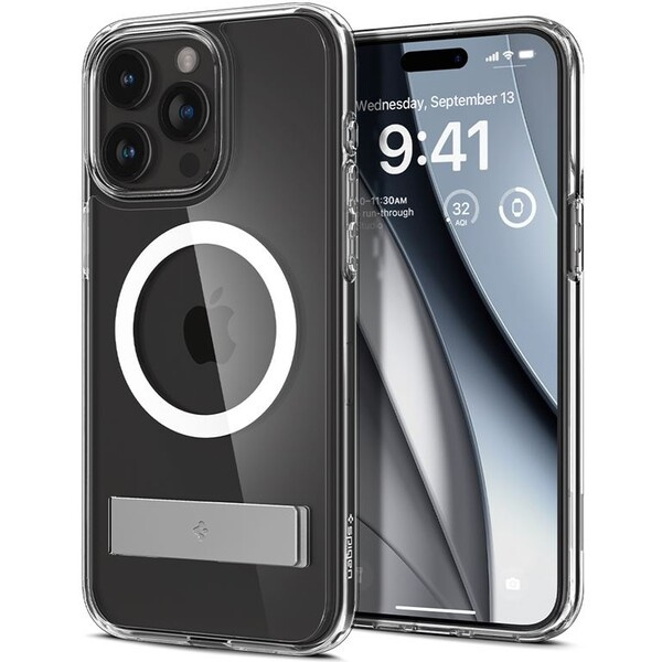 Spigen Ultra Hybrid S MagFit kryt iPhone 15 Pro čirý