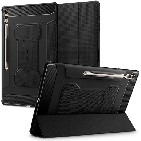 Spigen Rugged Armor Pro kryt Samsung Galaxy Tab S10 Ultra/S9 Ultra/S8 Ultra černý