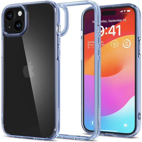 Spigen Ultra Hybrid kryt iPhone 15 modrý