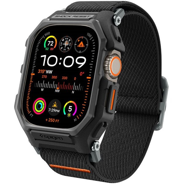 Spigen Lite Fit Pro řemínek Apple Watch Ultra 49mm matně černý
