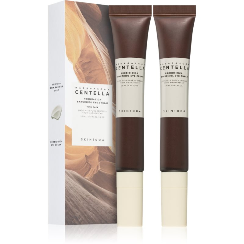 SKIN1004 Madagascar Centella Probio-Cica Bakuchiol Eye Cream protivráskový oční krém výhodné balení