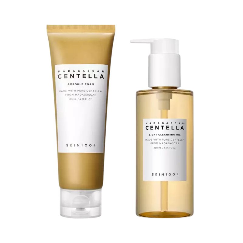 SKIN1004 Madagascar Centella Double Cleansing Duo sada pro čistou a zklidněnou pleť