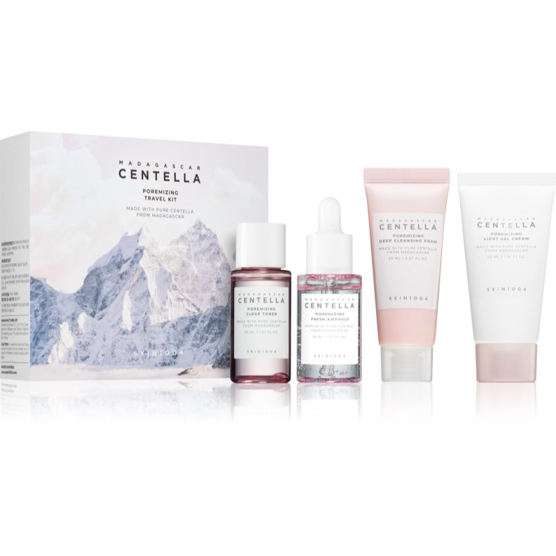 SKIN1004 Madagascar Centella Poremizing Travel Kit cestovní sada pro vyhlazení pleti a minimalizaci pórů