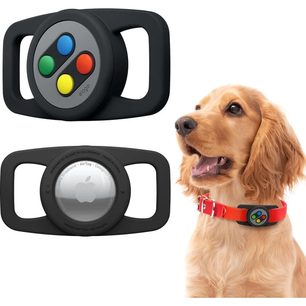 ELAGO W5 Pet Collar pouzdro pro Apple AirTag černé