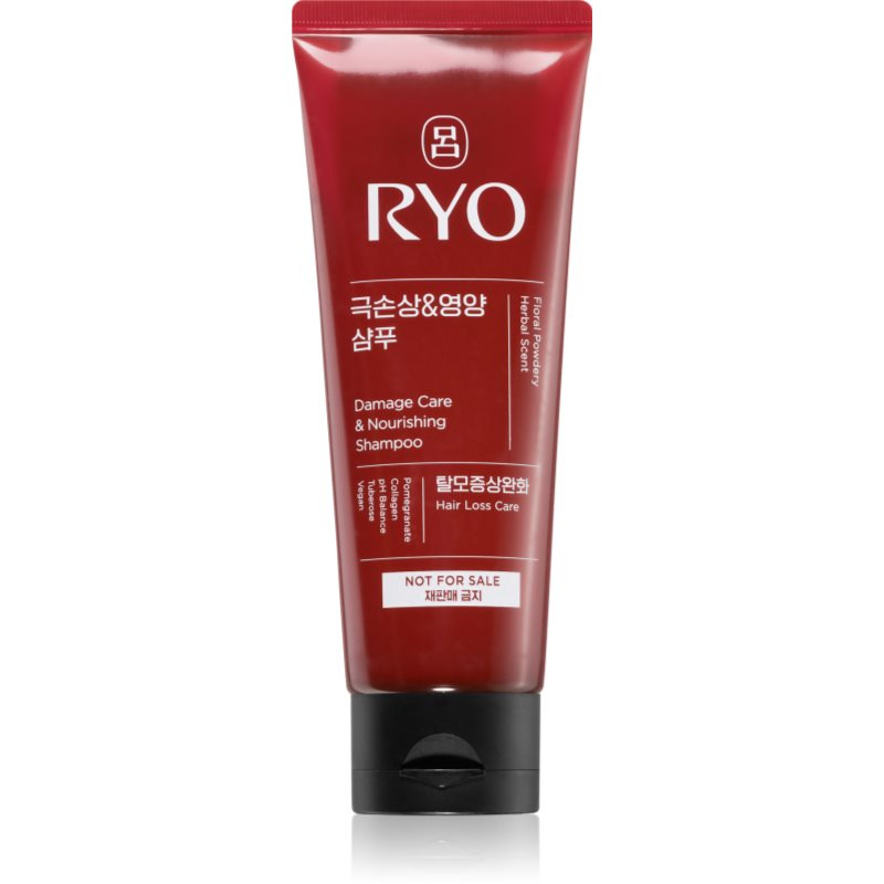 RYO Damage Care & Nourishing Shampoo intenzivně regenerační šampon pro poškozené vlasy 112 ml