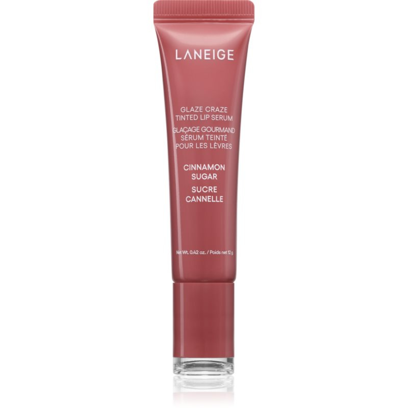 LANEIGE Glaze Craze Tinted Lip Serum tónovací balzám na rty odstín Cinnamon Sugar 12 g