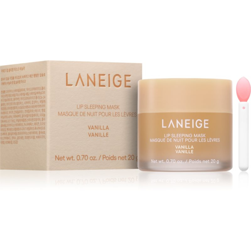 LANEIGE Lip Sleeping Mask noční regenerační maska na rty odstín Vanilla 20 g
