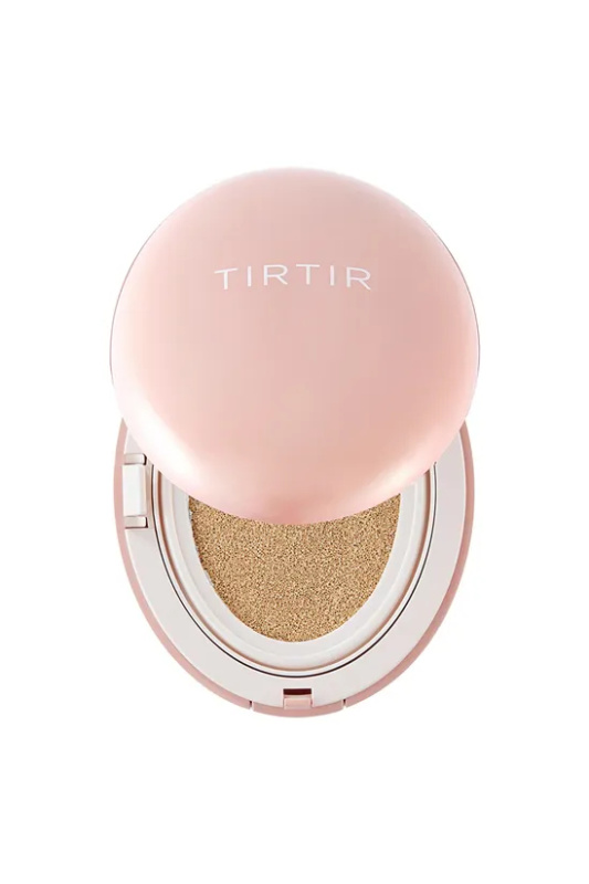 TIRTIR Mask Fit All Cover Cushion matující make-up v houbičce odstín 24W Soft Beige 18 g