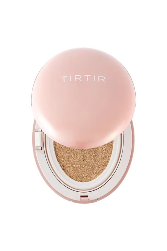 TIRTIR Mask Fit All Cover Cushion matující make-up v houbičce odstín 27N Camel 18 g