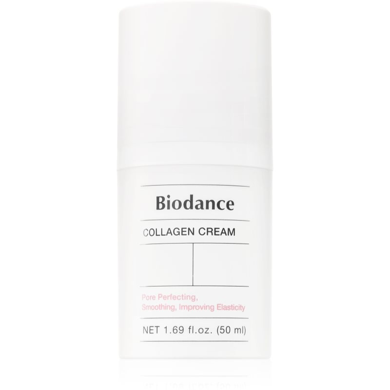 Biodance Pore Tightening Collagen Cream hydratační a vyhlazující pleťový krém pro minimalizaci pórů 50 ml