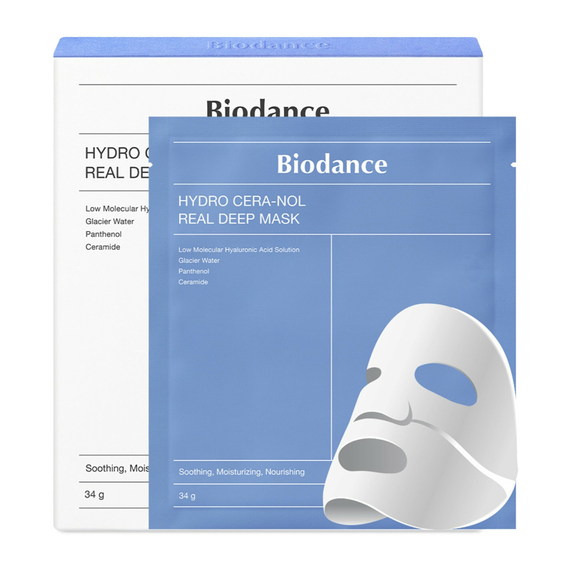 Biodance Pleťová maska Hydro Cera-nol (Real Deep Mask) 4 ks