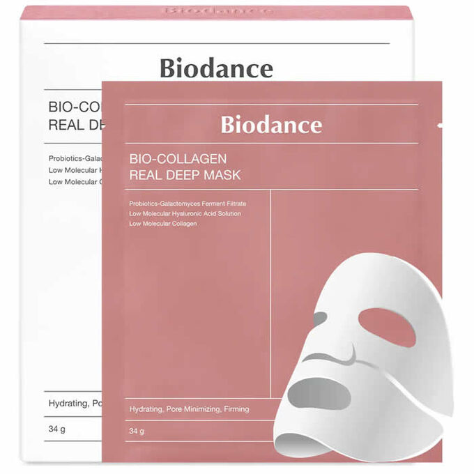 Biodance kolagenová hydrogelová pleťová maska 4x34g