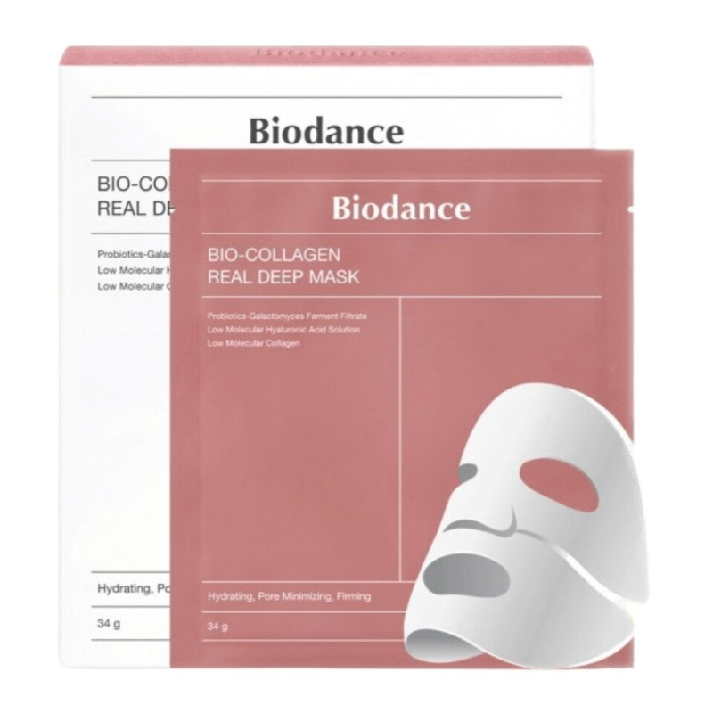 Biodance kolagenová hydrogelová pleťová maska 4x34g