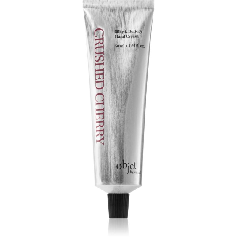 KUNDAL Objet Silky & Buttery Hand Cream intenzivně hydratační krém na ruce s vůní Crushed Cherry 50 ml