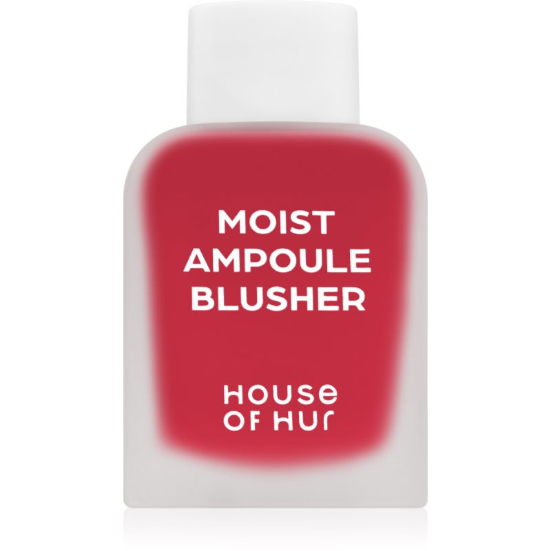 House of Hur Moist Ampoule Blusher tekutá tvářenka mini odstín 10 ml