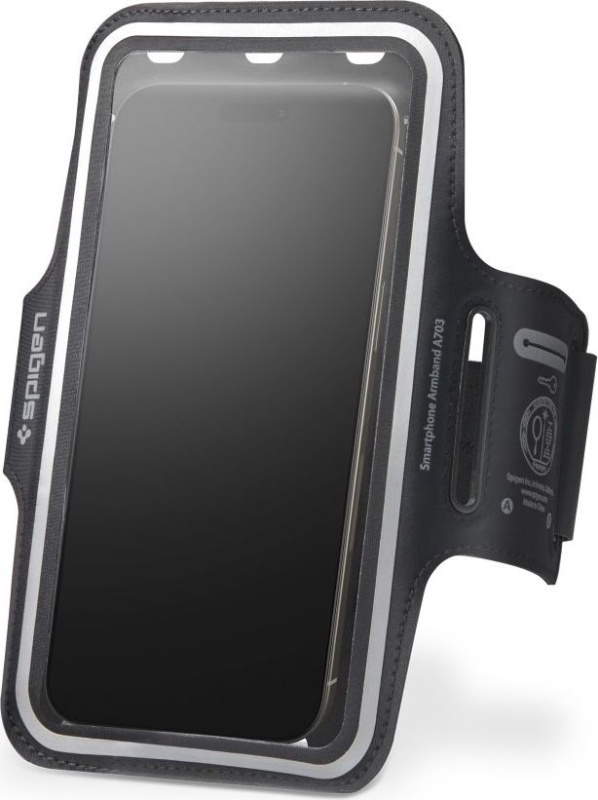 Spigen Dynamic Shield Armband A703 pouzdro černé