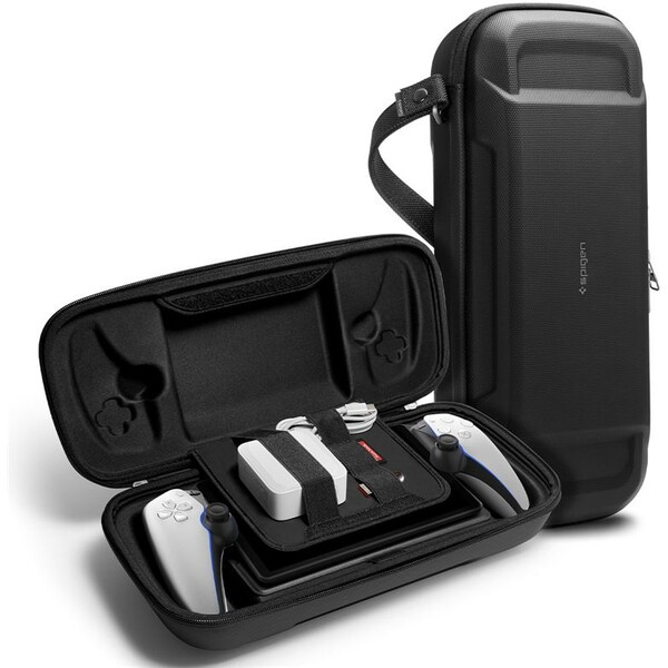 Spigen Rugged Armor Pro pouzdro Sony Playstation Portal černé