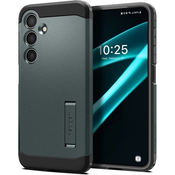 Spigen Tough Armor Samsung Galaxy S24+ zelený