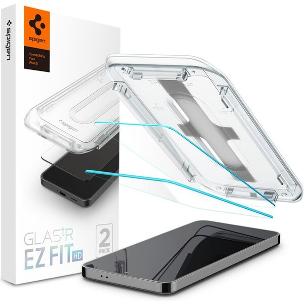 Spigen Glass tR EZ Fit HD Transparency 2 Pack Samsung Galaxy S24/S25