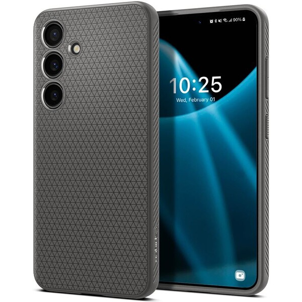 Spigen Liquid Air kryt Samsung Galaxy S24 šedá