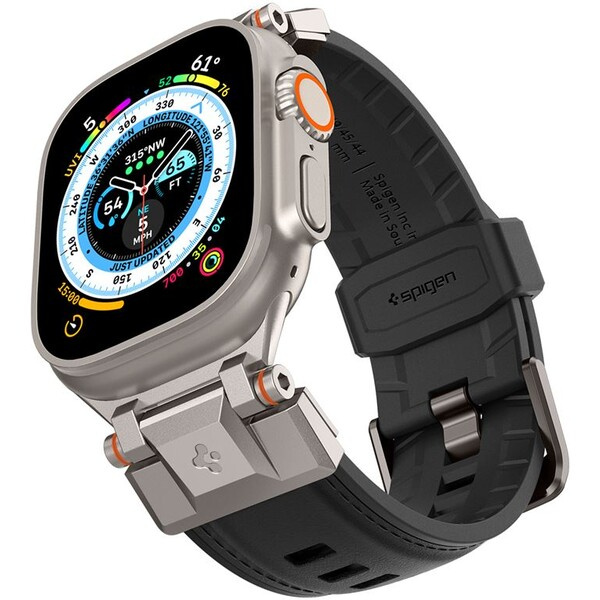 Spigen DuraPro Armor PU řemínek Apple Watch Ultra 49/45/44/42mm černý