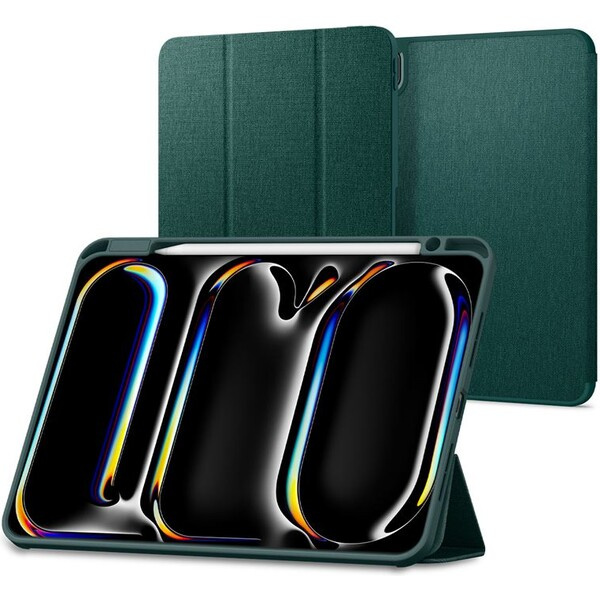 Spigen Urban Fit pouzdro iPad Pro 11" (2024) půlnočně zelené