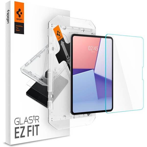 Spigen Glass tR EZ Fit tvrzené sklo iPad Pro 11" (2024) 1 pack