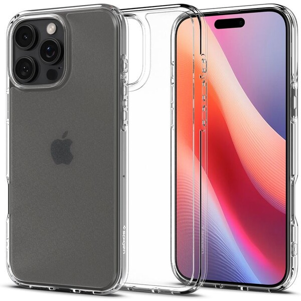 Spigen Ultra Hybrid kryt iPhone 16 Pro Max frost clear