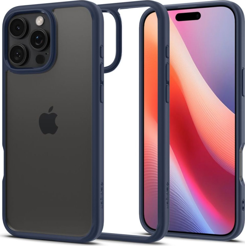 Spigen Ultra Hybrid kryt iPhone 16 Pro Max navy blue