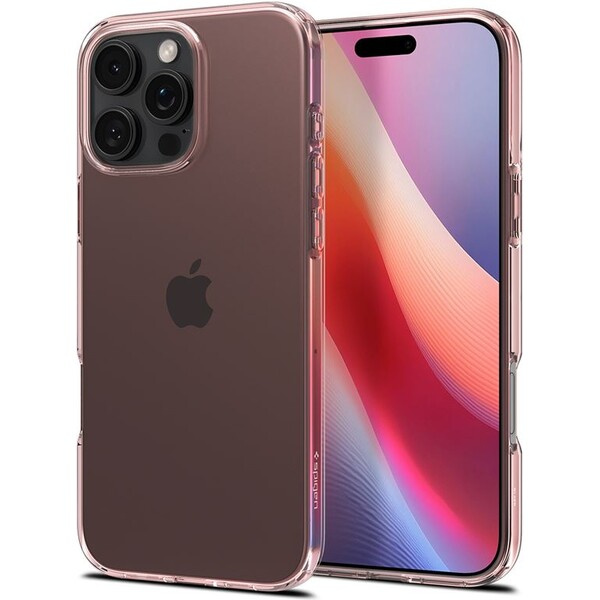 Spigen Crystal Flex kryt iPhone 16 Pro Max rose crystal